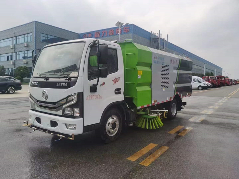 国六纯吸式吸尘车