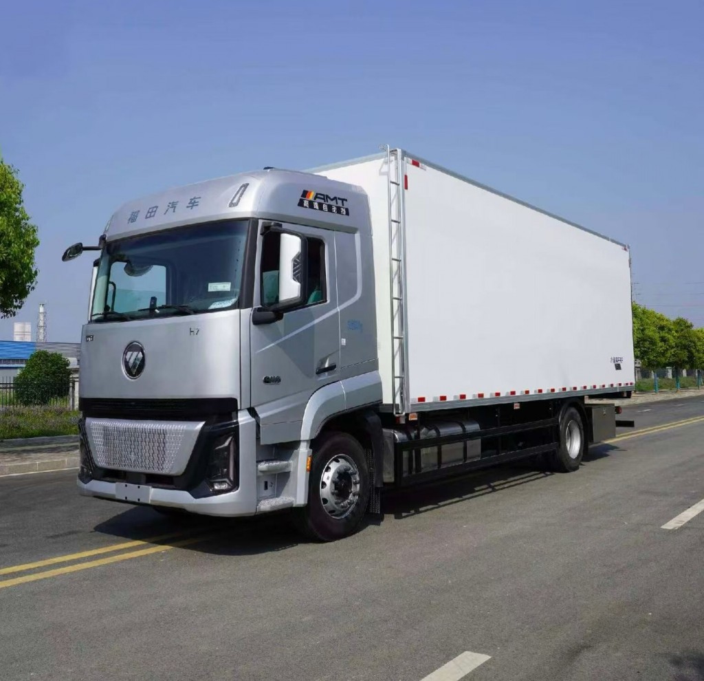 福田9.6米冷藏车