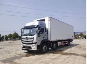 福田欧曼小三轴7.2米冷藏车