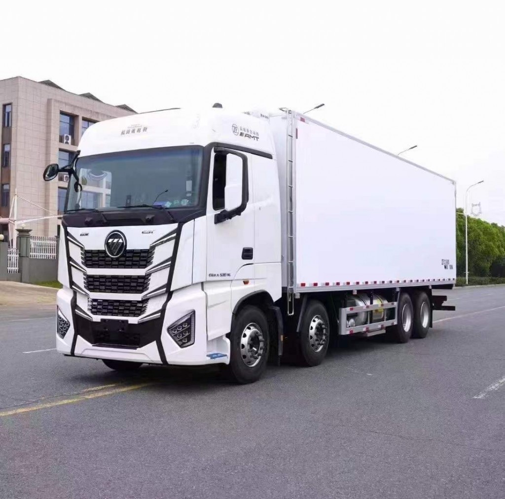 福田欧曼前四后八冷藏车