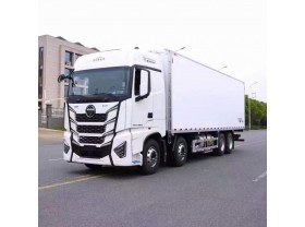 福田欧曼前四后八冷藏车