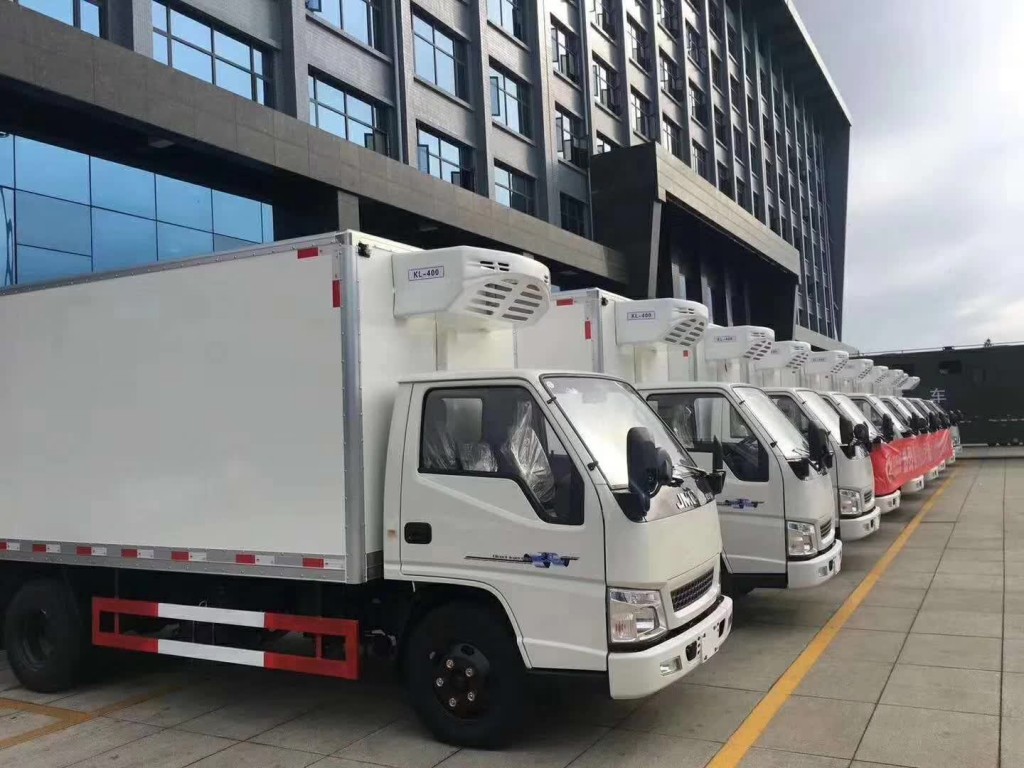 程力蓝牌冷藏车