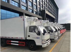程力蓝牌冷藏车