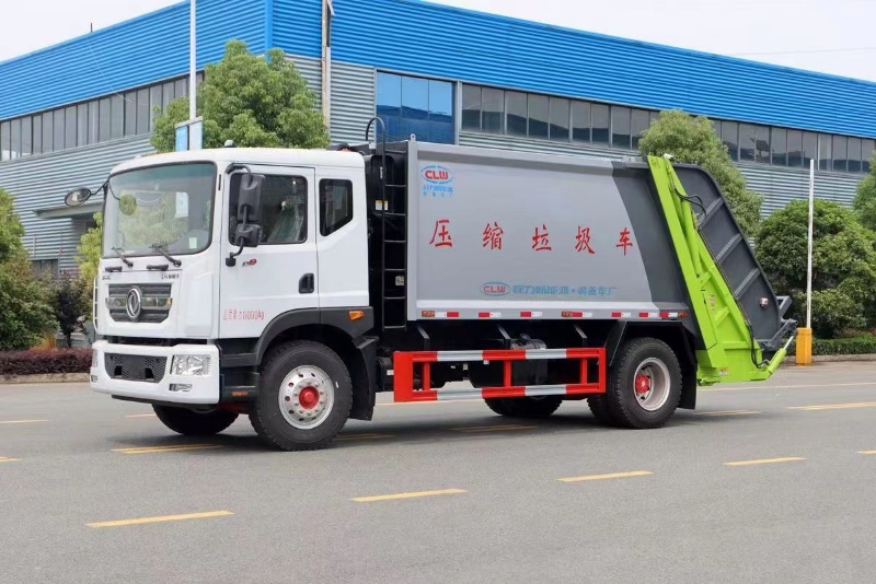 东风12方压缩式垃圾车