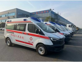 “江铃福特新全顺短轴中顶负压救护车”
