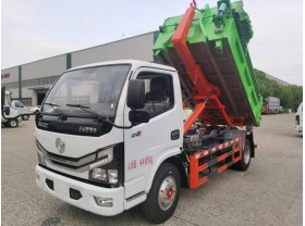 6方东风勾臂式垃圾车
