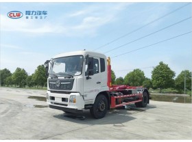 东风10方勾臂式垃圾车