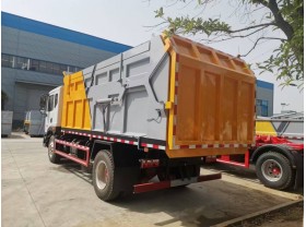 东风6方对接式垃圾车