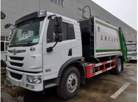 解放12方对接式垃圾车