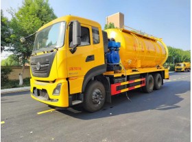 东风后八轮16方吸污车