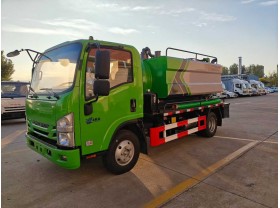庆铃五十铃4方吸污车