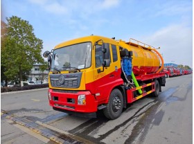 东风天锦10方吸粪车