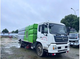 东风天锦15方洗扫车