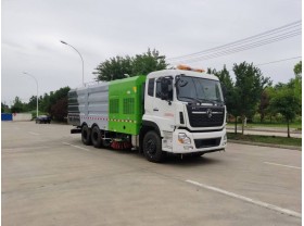 东风天龙后八轮洗扫车