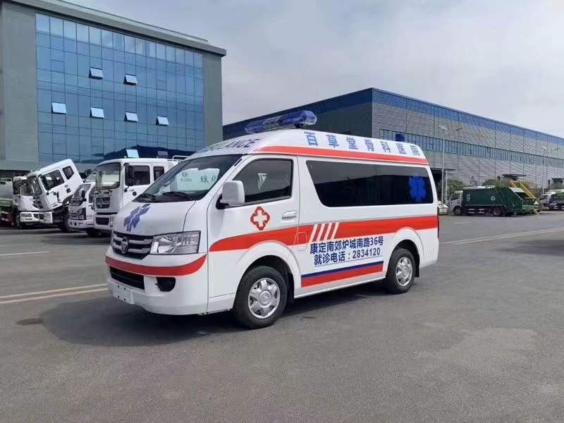 福田G9高顶救护车