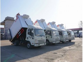 解放无害化运输车