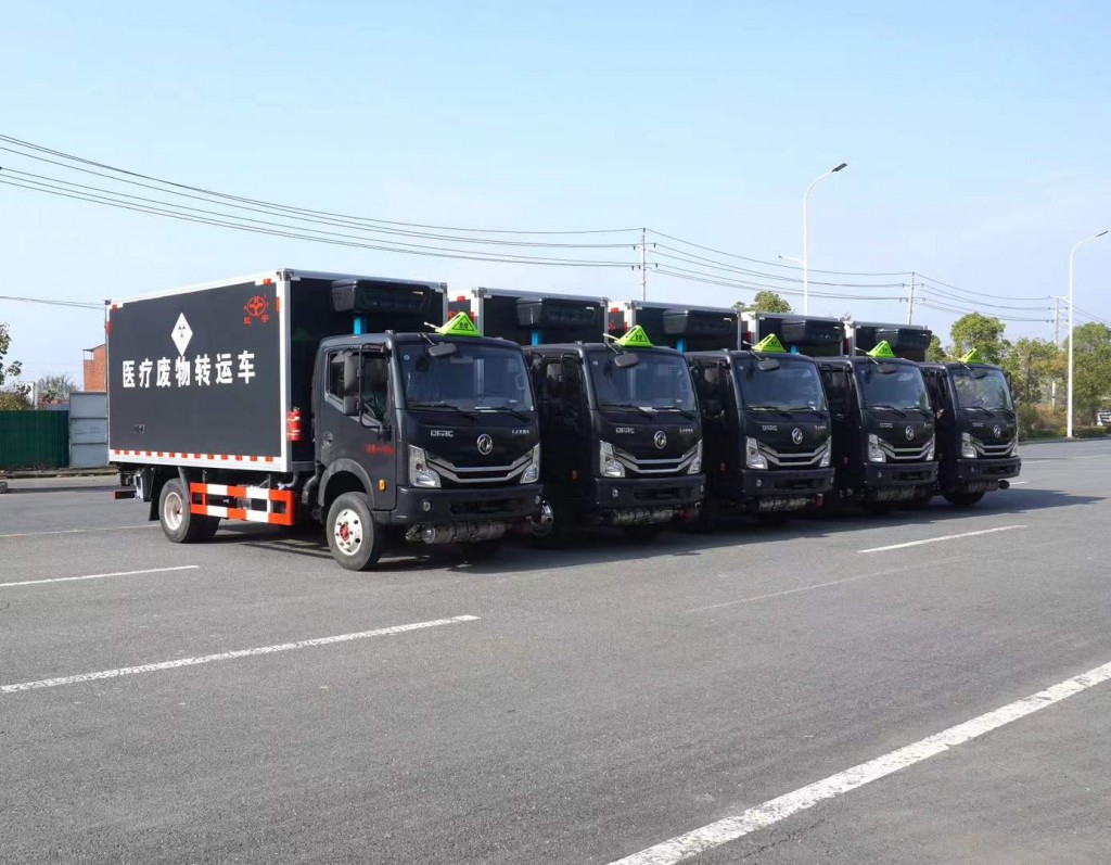 东风多利卡医疗废弃物运输车
