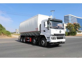 陕汽30方散装饲料运输车