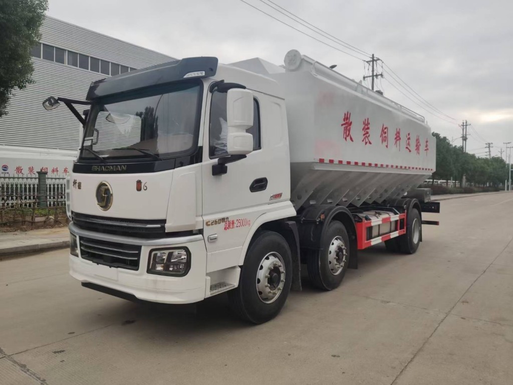 罐式饲料散装运输车