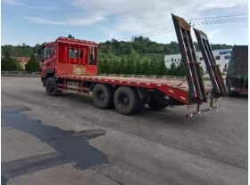 东风后八轮平板车