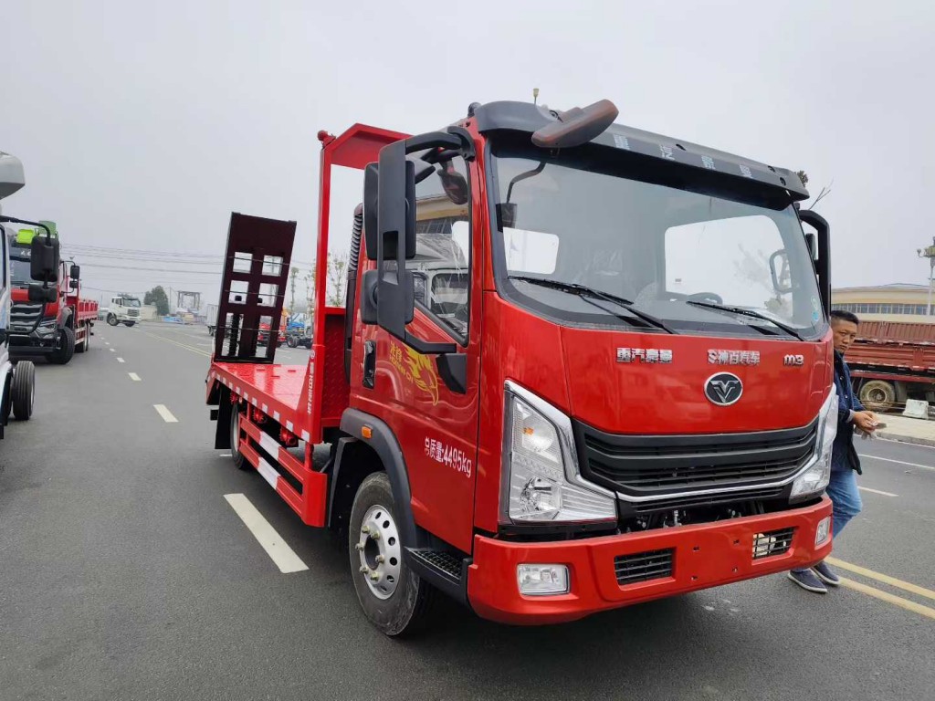 重汽平板运输车