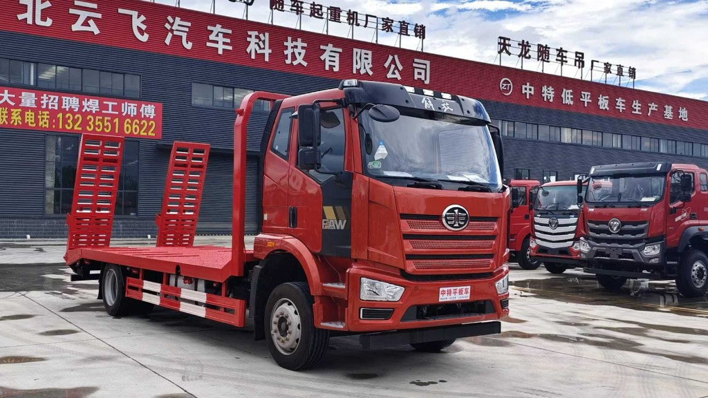 解放单桥平板车