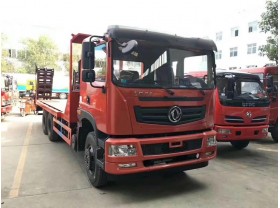 东风特商后八轮平板车