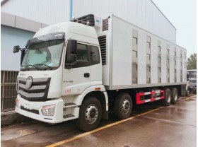 福田欧曼前四后八雏禽运输车