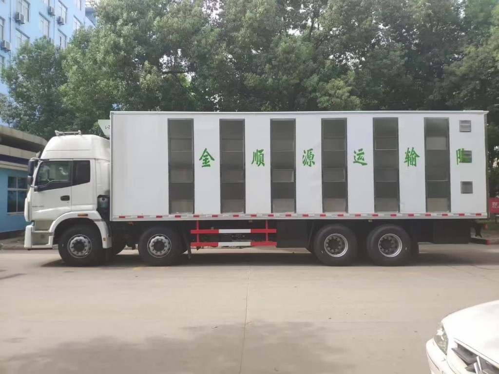 福田前四后八雏禽禽苗运输车