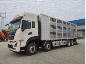 东风天龙前四后八畜禽运输车