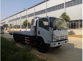 五十铃700P平板清障车