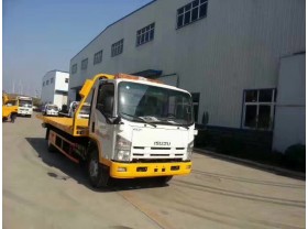 五十铃700P一拖二清障车