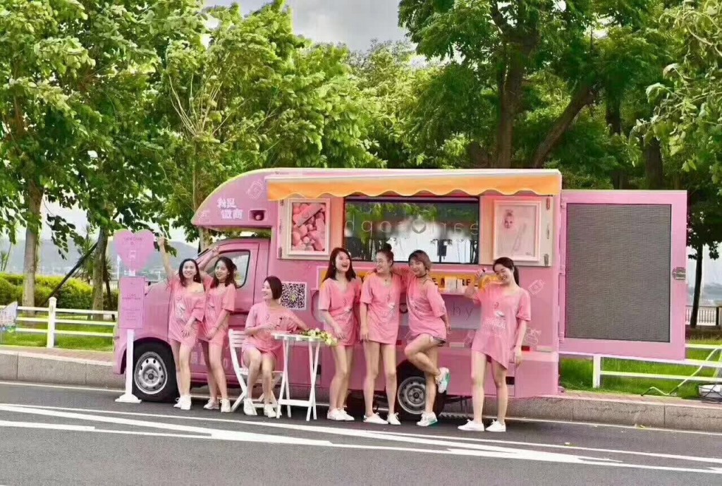 大运移动售货车