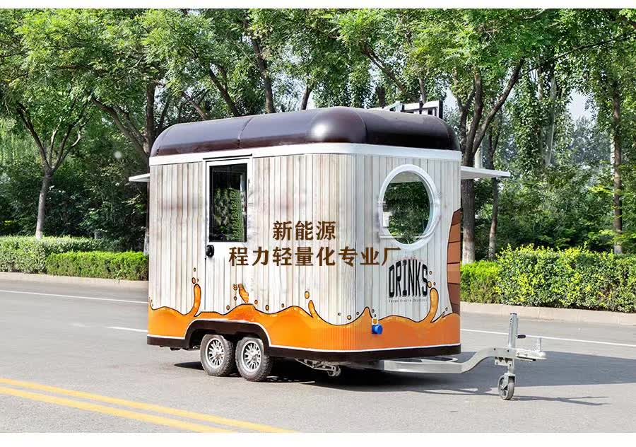 小吃电动餐车