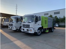 干湿分离式扫路车