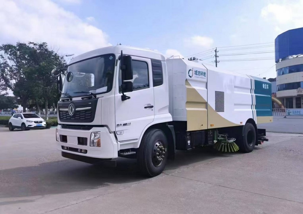 东风天锦道路真空吸尘车