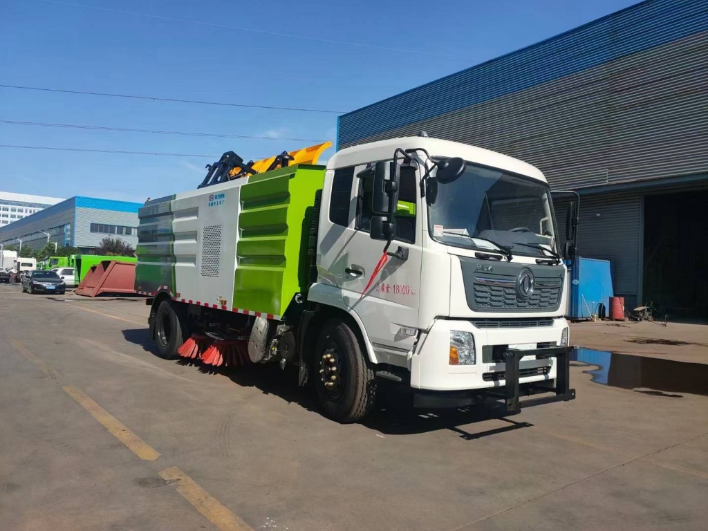 东风天锦环卫扫路车